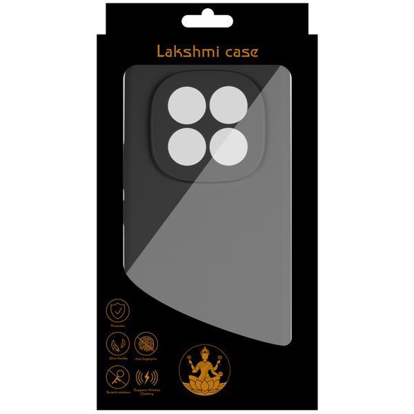 Чохол Silicone Cover Lakshmi Full Camera (AAA) для Xiaomi Redmi Note 14 Pro+ Чорний / Black 76633 фото