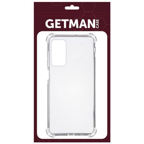 TPU чохол GETMAN Ease logo посилені кути для Nokia G22 Безбарвний (прозорий) 68171 фото
