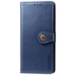Шкіряний чохол-книжка GETMAN Gallant (PU) для ZTE Blade A7s (2020) Синій 43581 фото