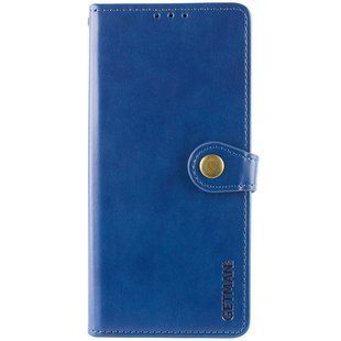 Шкіряний чохол-книжка GETMAN Gallant (PU) для ZTE Blade A75 4G Синій 78156 фото