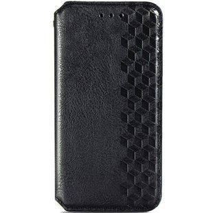 Шкіряний чохол-книжка GETMAN Cubic (PU) для ZTE Blade A7s (2020) Чорний 47185 фото